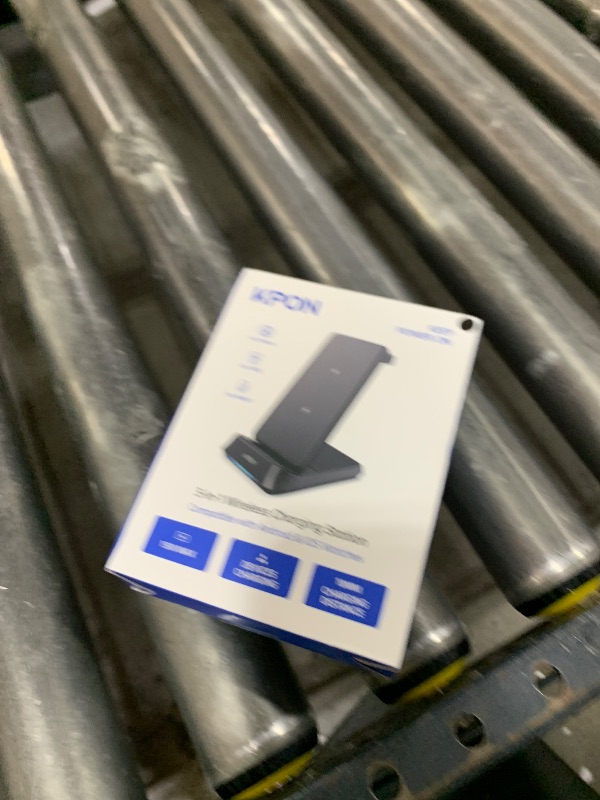 Photo 1 of Kpon Wireless Charging Station for Samsung Apple Thick Cases of 10MM/Otterbox/Popsocket, Wireless Charger for Android iPhone Apple Watch Samsung Galaxy S25/24/Z Flip/Fold/Galaxy Watch Ultra/7/6