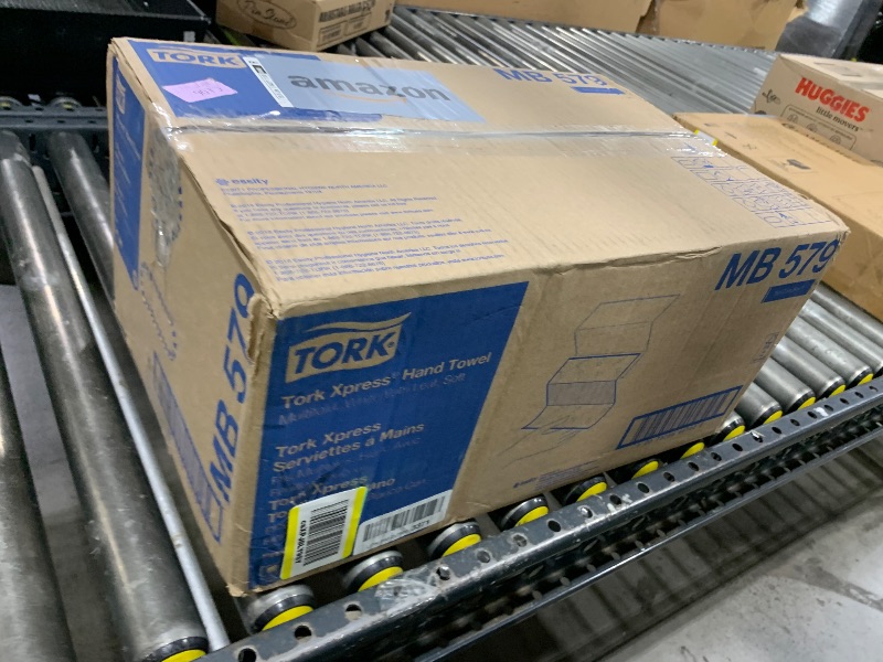 Photo 1 of Tork Soft Xpress Multifold Paper Hand Towels White, H2 System Compatible 16 Packs X 135 Towels Each (MB579)
