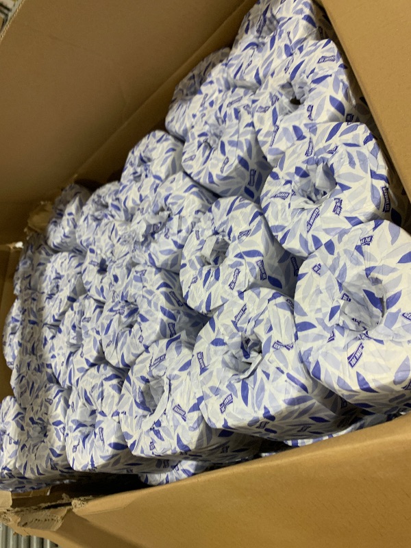 Photo 1 of Genuine Joe Standard Bath Tissue, 3" x 4", 2-Ply, 400 Sheets/Roll, 96 Count