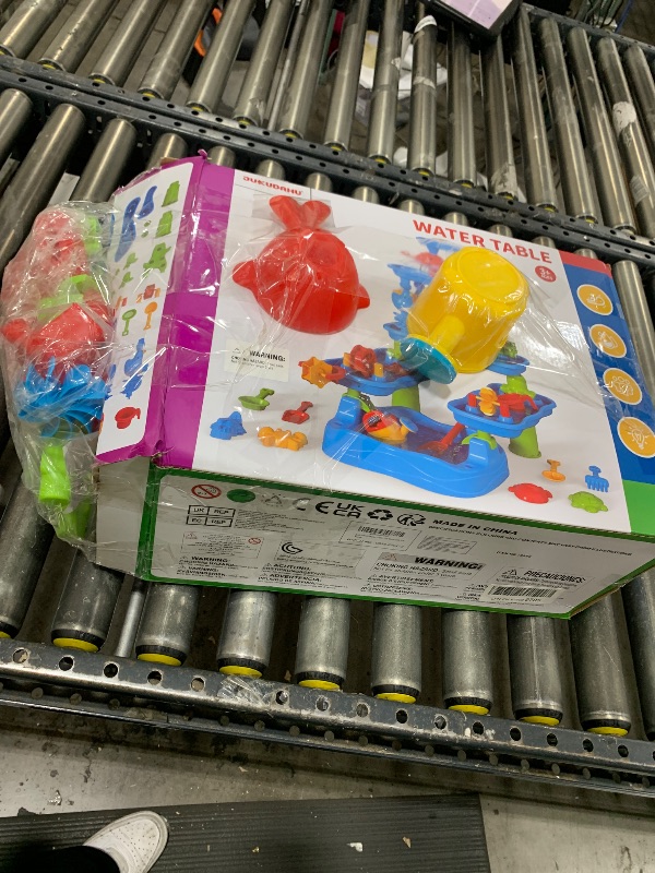 Photo 1 of JUKUDAHU Water Table for Kids 3 4 5 6 7 8 Year Old - Water Table with Pond, Sensory Activity Playset, Sand Toys, Summer Outdoor Toys for Toddlers 3-5, Birthday Gifts for Boys Girls 3-8