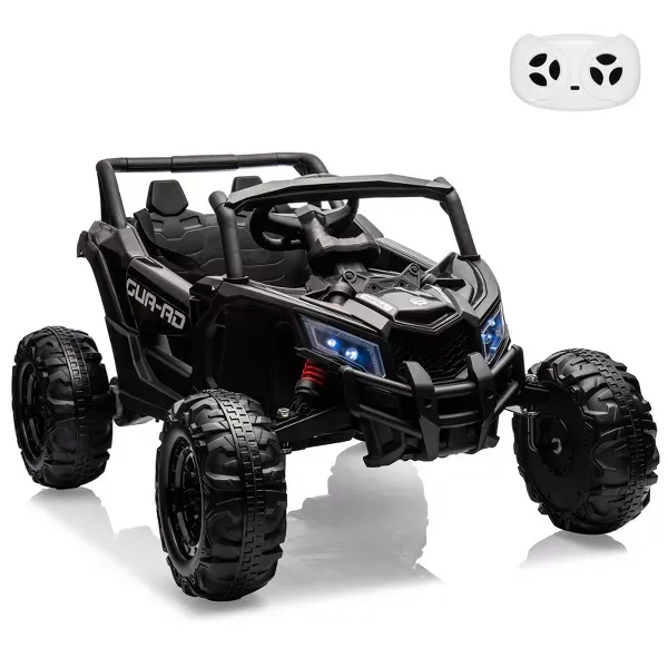 Photo 1 of Ride on UTV Car, 24V Battery Powerd Electric Off-Road UTV Car, Remote Control, Music, LED Lights, Ride on Car for Boys Girls
