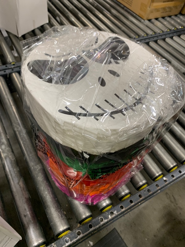 Photo 1 of 10" Mini Halloween Pinata Set - Spider, Pumpkin, Bat, Skeleton, Skull, Black Cat Pinatas for Party decoration | Treat Buckets and Halloween Basket for kids