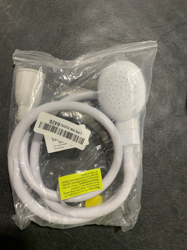 Photo 1 of Soerreo Portable Rubber Hose Nozzle, Size, Easy to Use, Hand Shower, Suitable for People or Pets