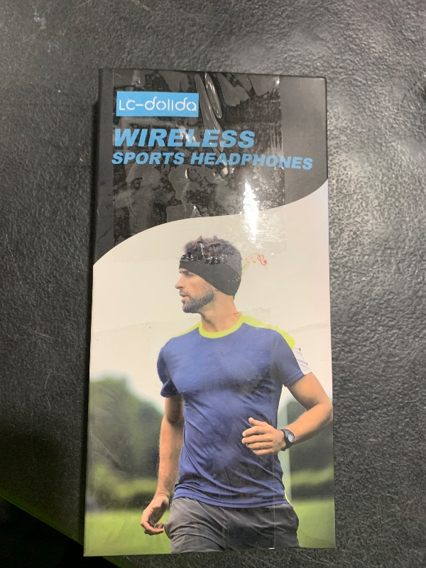 Photo 1 of LC-dolida Sleep Headphones Headband Bluetooth 5.4, Headband Earphones Wireless with USB C Charge Port, Sleep Mask for Sleeping, Sports, Gifts, Workout, Jogging, Yoga, Insomnia, Air Travel, Meditation