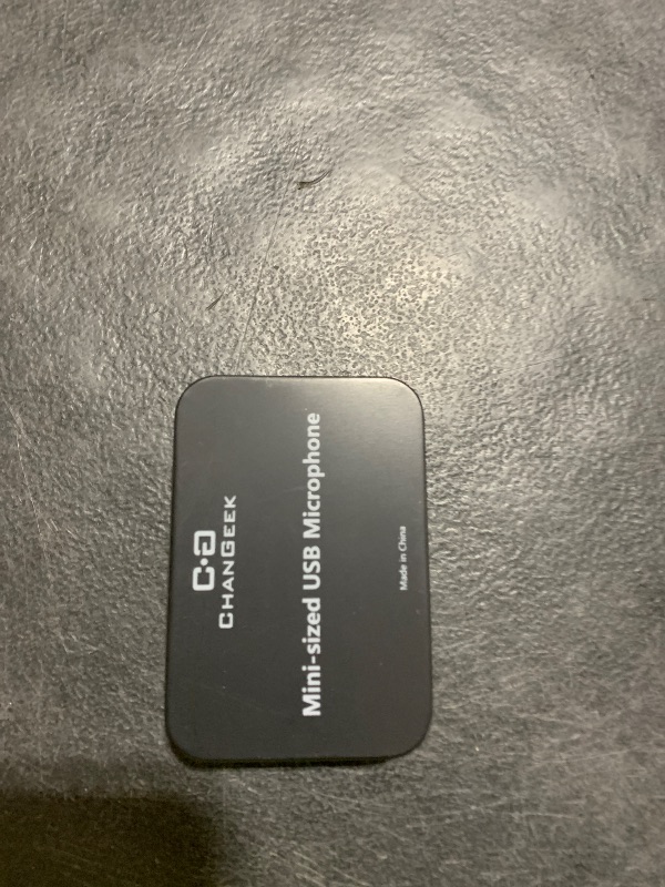 Photo 1 of USB Microphone for Laptop and Desktop Computer, High Sensitivity for Clear Call, Plug-and-Play, High Gain, Cordless Mini-Sized Portable, Ideal for Work & Study