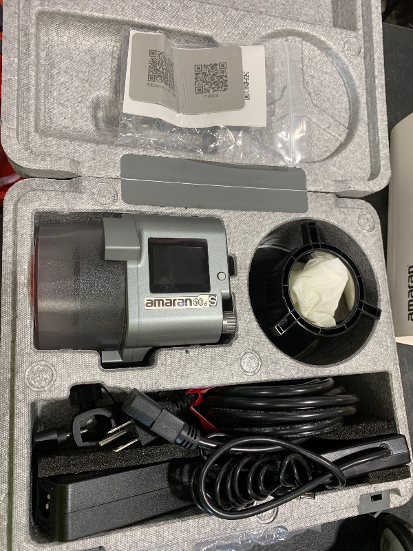 Photo 1 of Aputure amaran 60dS Video Lighting,amaran 60d Studio Light,65W Bowens Mount LED Video Light,App Control,DC/AC Power Supply,Photography Lighting