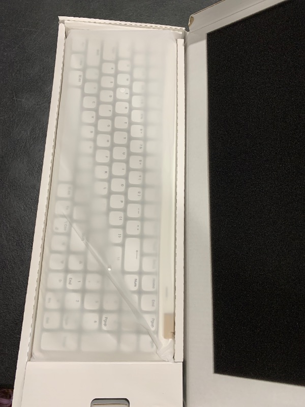 Photo 1 of Flow Lite 100 Keys Low Profile Mechanical Keyboard, Swappable Rechargeable Wireless Keyboard with 2.4G Receiver, Bluetooth and Wired Connection for Windows, Mac/Specter Linear Switches (Off-White)