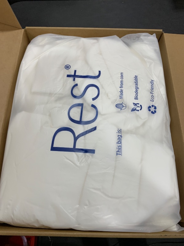 Photo 1 of REST® Evercool® Cooling Comforter, Twin/Twin XL, Blanket for Hot Sleepers, All Season Bedding to Keep Cool for Night Sweats, Breathable Lightweight Blanket, 68"x90" Inches, Arctic White