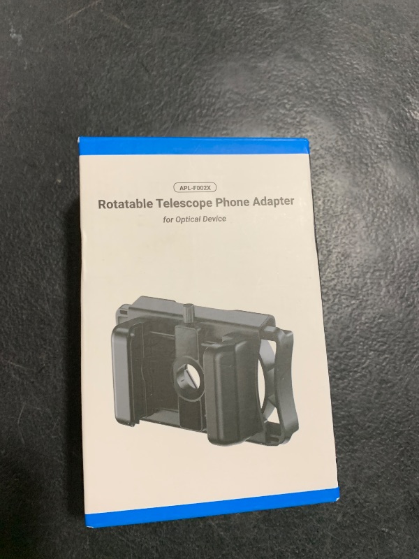 Photo 1 of Upgraded Telescope Phone Adapter, Rotatable 360° Binocular Photo Adapter for Android & iPhone,Smartphone Holder Mount for Telescope,Monocular,Binocular,Spotting Scope,Microscope with Bluetooth Shutter