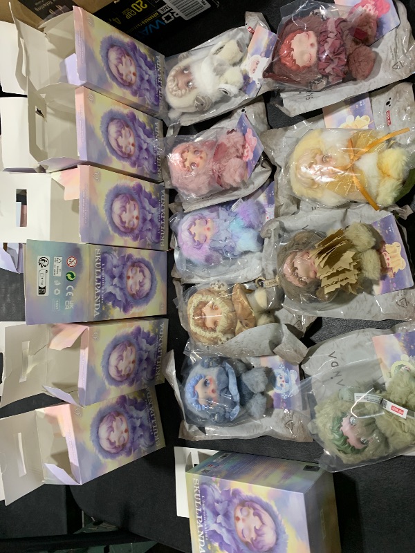 Photo 1 of AUTHENTIC POP MART Skullpanda L'impressionnisme Series Plush Pendant Box Set of 9