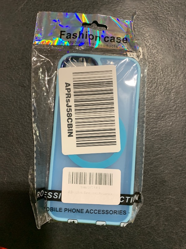 Photo 1 of IAIYOXI Magnetic Case for iPhone 11 Pro [MagSafe Compatible] - Translucent Matte Slim Thin Shockproof Protective Cover for Women, Men, and Girls, Compatible with iPhone 11 Pro, Lake Blue