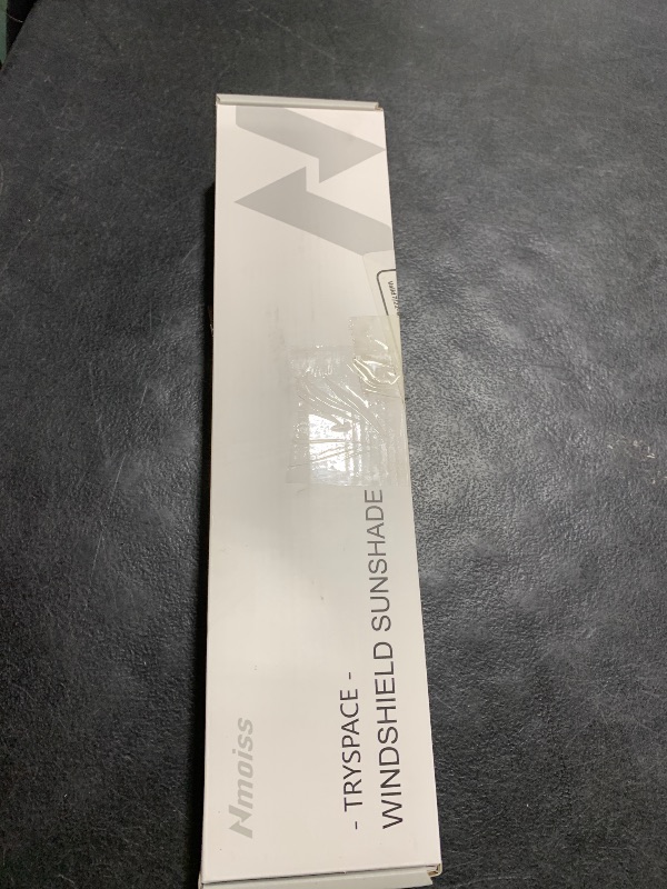 Photo 1 of [2025 Upgrade] Nmoiss Windshield Sun Shade Umbrella - [Vinyl Coating Heat Shield] Protect Car from Sun Rays & Heat Damage Keep Cool and Protect Interior, Spring Structure Edge Medium 56" L x 31" W