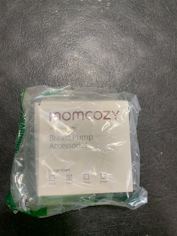 Photo 1 of Momcozy Flange Insert 17mm Compatible with 24mm Flange/Shield of Most Pumps, Insert for Breast Pump Replacement Accessories, 4PCS 17mm