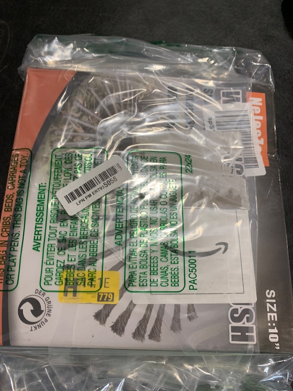 Photo 1 of NeJesZoe 10 Inch Steel Wire Rotary Weed Brush Cutter Trimmer Head, Wired Weed Trimmer Blade Head with Adapter Kits for Weed Eater, Brush Cutter, Weed Wreckers, Moss Grass Rust Removal