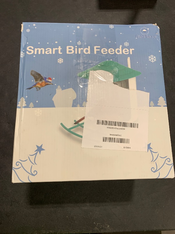 Photo 1 of birdsnap® TUC Bird Feeder with Camera 2K HD, Solar Panel 32GB Card 4-in-1 Perch, 160°View Auto Detect & Notify AI Identify Video Bird Camera Wireless Outdoors Ideal Gift for Birds Lover