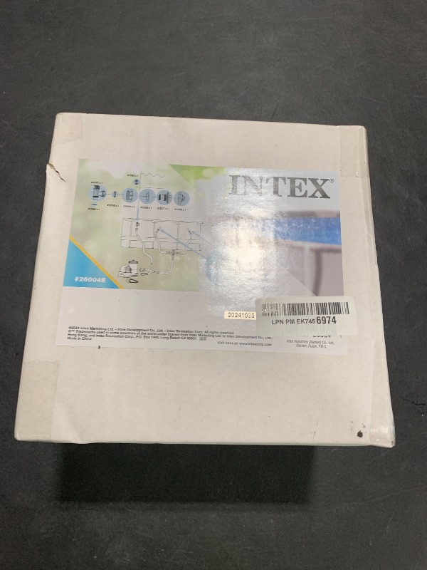 Photo 1 of Intex 26004E Above Ground Swimming Pool Inlet Air Water Jet Replacement Part Kit; Includes Plunger Valve, Strainer Connector, Strainer Grid, etc.