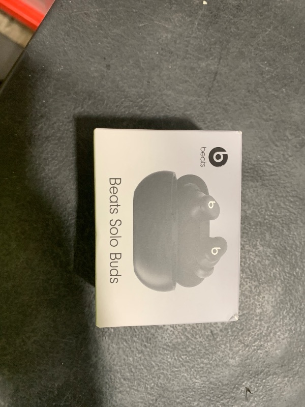 Photo 1 of Beats Solo Buds - Wireless Bluetooth Earbuds | 18 Hours of Battery Life | Apple & Android Compatibility | Built-in Microphone - Matte Black