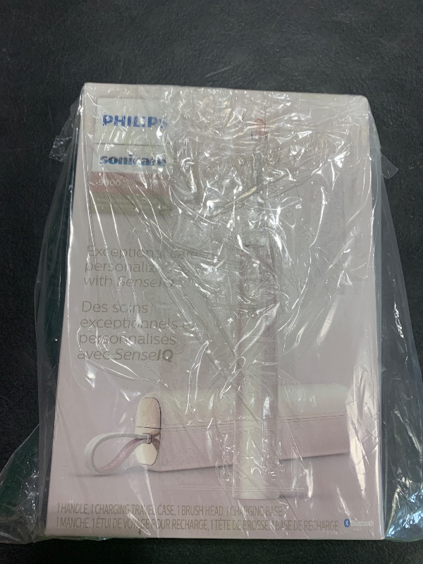 Photo 1 of Philips Sonicare DiamondClean 9900 Prestige Electric Toothbrush - with SenseIQ Technology and Advanced AI App, 5 Brushing Modes, 3 Intensity Levels, Charging Travel Case, Champagne, HX9990/11