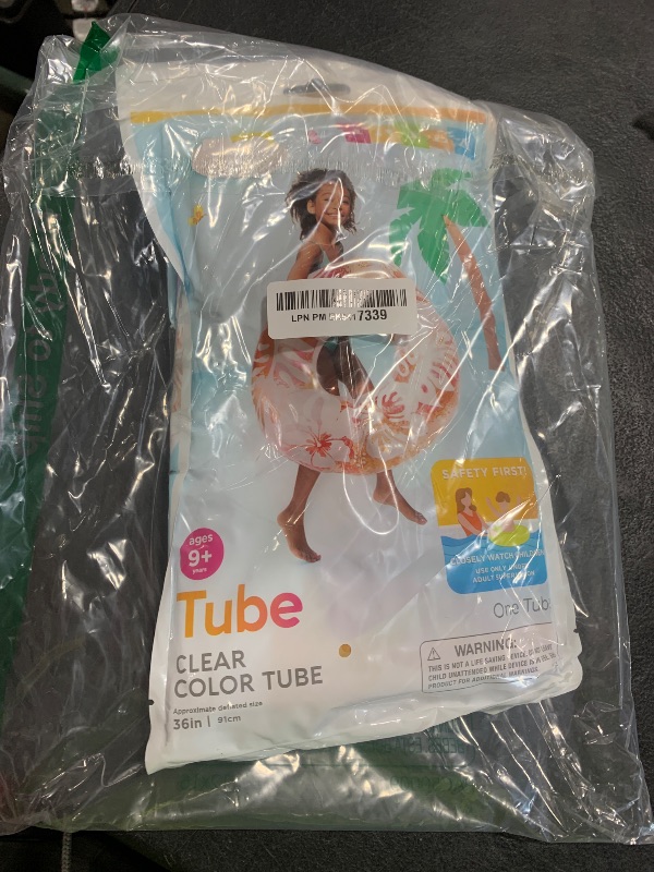 Photo 1 of Intex Pack of 3 36" Transparent Tubes (Colors May Vary)