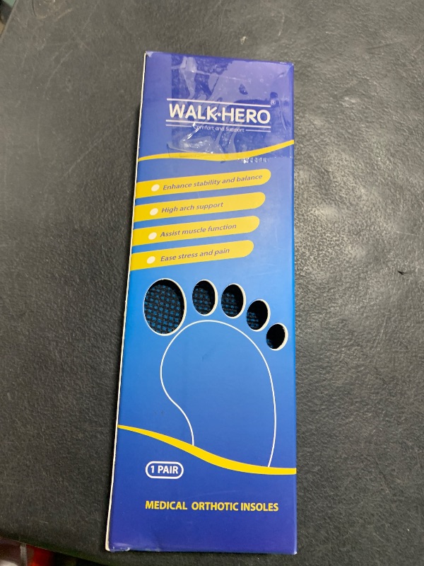 Photo 1 of Plantar Fasciitis Insoles for Men Women - Orthotics Inserts, Shoe Insoles Arch Support Flat Feet Inserts Work Boot Insoles for Standing All Day (Mens 7-7 1/2 | Womens 9-9 1/2)