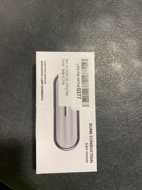 Photo 1 of GroTawel Under Pillow Bluetooth Speaker for Sleep: Private Bone Conduction Portable Speaker with White Noise - 20-Hour Battery Life for Soothing Sleep Soundss