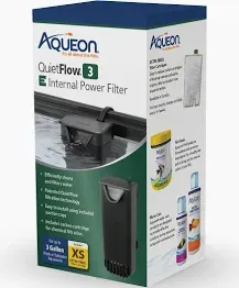 Photo 1 of Aqueon Quietflow E Internal Power Filter, 3-gal