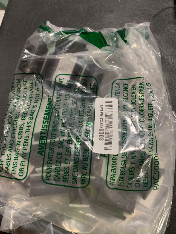 Photo 1 of UFURMATE Chair Pads - 30pcs Plastic & Felt Chair Leg Protectors, U-Shaped, Non-Slip, Black (25mm)