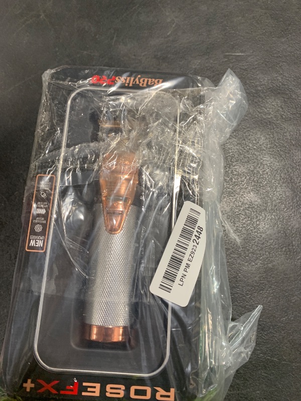 Photo 1 of BaBylissPRO RoseFX+ Professional Barber Cord/Cordless Hair Trimmers in Rosegold – Beard Trimmer for Men, Professional Stylist & Barber Clippers, USB-C Cordless Hair Clippers for Men