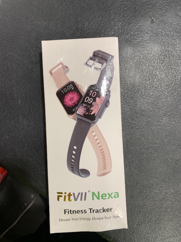 Photo 1 of FITVII Nexa Fitness Tracker Answer/Make Calls, Smart Watch with Blood Pressure, Blood Oxygen, 24/7 Heart Rate Monitor, 120+ Sport Mode Activity Tracker with Step Counter, Sleep Tracker for Women Men