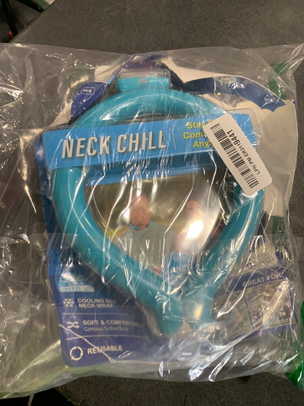 Photo 1 of Arctic Air Neck Chill, Neck Cooling Tube, Hands Free Cooling, Quick Freeze Gel, Wearable Body Coolers for Hot Weather, Reusable, Adjustable Fit, 3 Pack