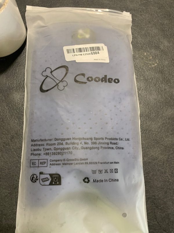 Photo 1 of COODEO Dog Socks to Prevent Licking Paws, Healing Boots & Paw Protectors with Non-Slip Bottoms for Wound Protection, Waterproof Sleeve Shoes for Licking?Blue?XL_Left