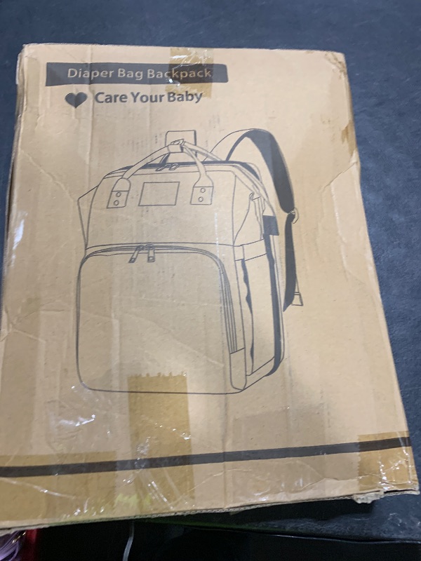 Photo 1 of Astro alan Baby Diaper Bags with Changing Station, Waterproof Diaper Bag Backpack for Moms Dads with USB Charging Port, Baby Shower Gifts, Large Capacity diaper backpack, Blue