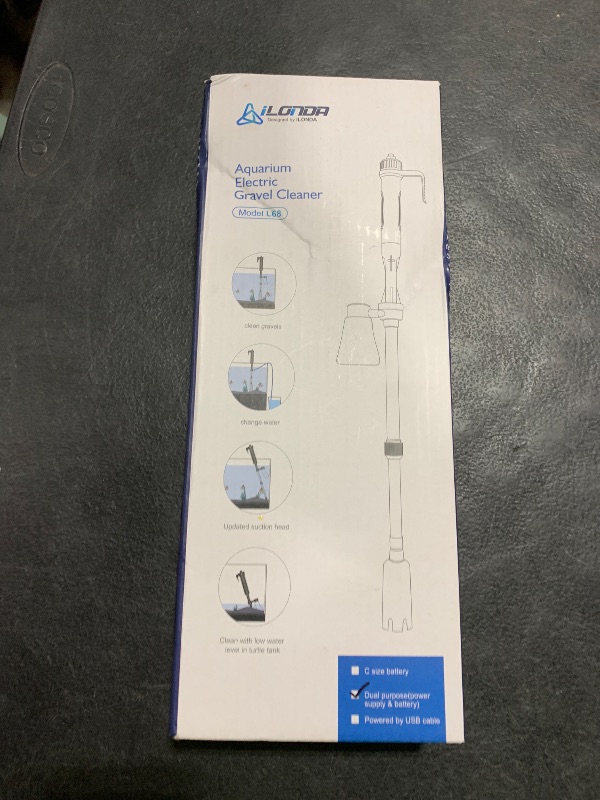 Photo 1 of LONDAFISH Electric Fish Tank Vacuum Cleaner Syphon Operated Gravel Water Filter Cleaner Sand Washer