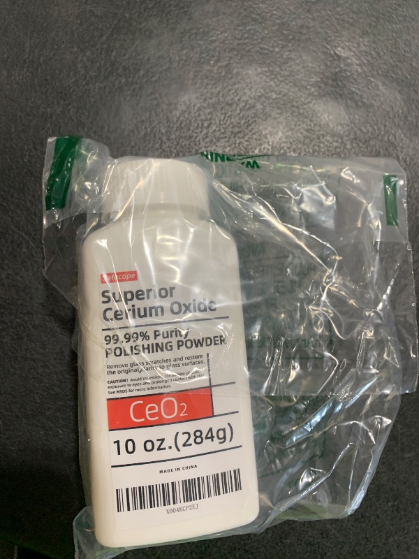Photo 1 of 10 OZ (284g) 99% Cerium Oxide Glass Polishing Powder 9-15µm Removes Scratches - Automotive Glass, Architectural Glass, Household Panels, Shower enclosures, Fish Tanks, Store Windows,