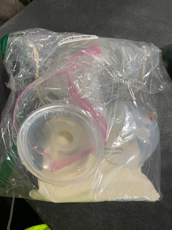 Photo 1 of ANWIKE Hands Free Breast Pump Ultra-Light 230g, Wearable Breastfeeding Pump Portable for Travel and Work, Low Noise, Ergonomic 135° Flange, 9 Levels 4 Modes with 19/21mm Flange Inserts (Black 2 Pack)