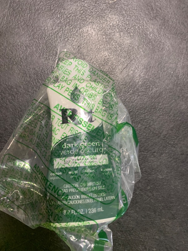 Photo 1 of Rit Dye All Purpose Liquid Dye, Green, 236ml