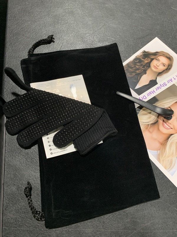 Photo 1 of Vincofy 7-in-1 Hair Dryer Brush and Hair Styler Set – Fast Drying, Curling, Straightening & Volumizing – Hot Air Styling Tool with No Heat Damage – for All Hair Types – Lavender