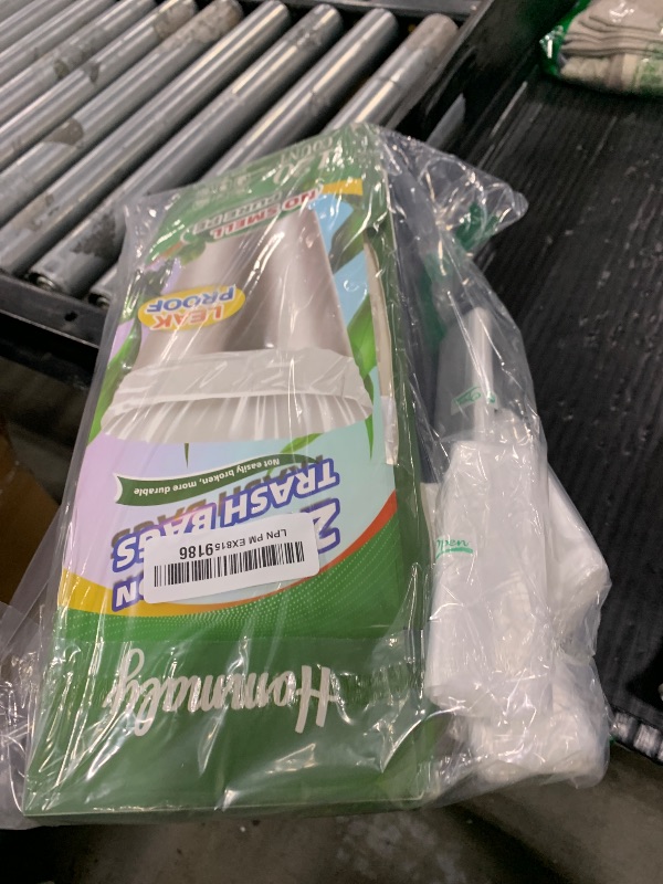 Photo 1 of Small Clear Trash Bags, Bathroom Trash Can Bin Liners Unscented, Mini Plastic Bags for Office, Waste Basket Liner, 