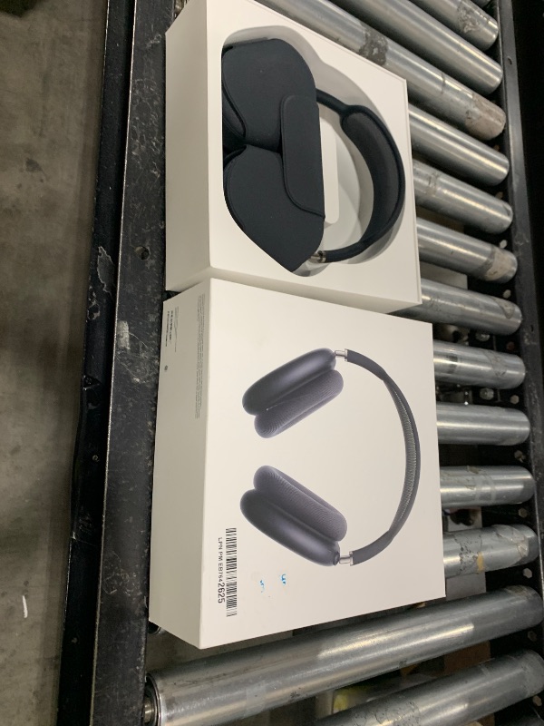Photo 1 of Apple AirPods Max Wireless Over-Ear Headphones, Pro-Level Active Noise Cancellation, Transparency Mode, Personalized Spatial Audio, USB-C Charging, Bluetooth Headphones for iPhone - Midnight