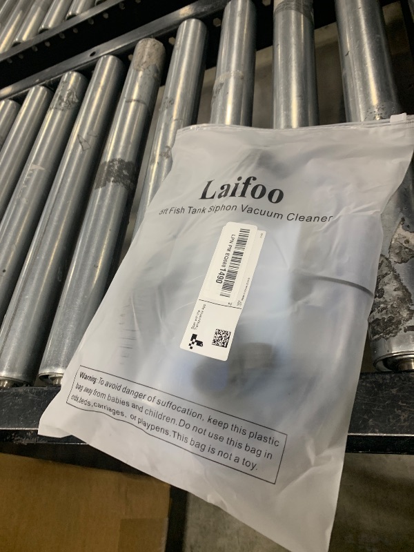 Photo 1 of Laifoo 5ft Aquarium Siphon Vacuum Cleaner for Fish Tank Cleaning Gravel & Sand