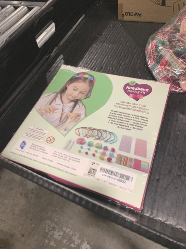 Photo 1 of Pretty Me Headband Making Kit for Girls - Arts & Crafts Gift - Make Your Own Fashion Headbands for Kids - DIY Hair Accessories Set - Gift for Ages 5-12 Year Old Girl - Little Kids Art & Craft Gifts