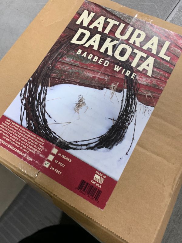 Photo 1 of Natural Dakota Rustic Barbwire "100% Authentic Rusty Barbwire" (24 Feet)