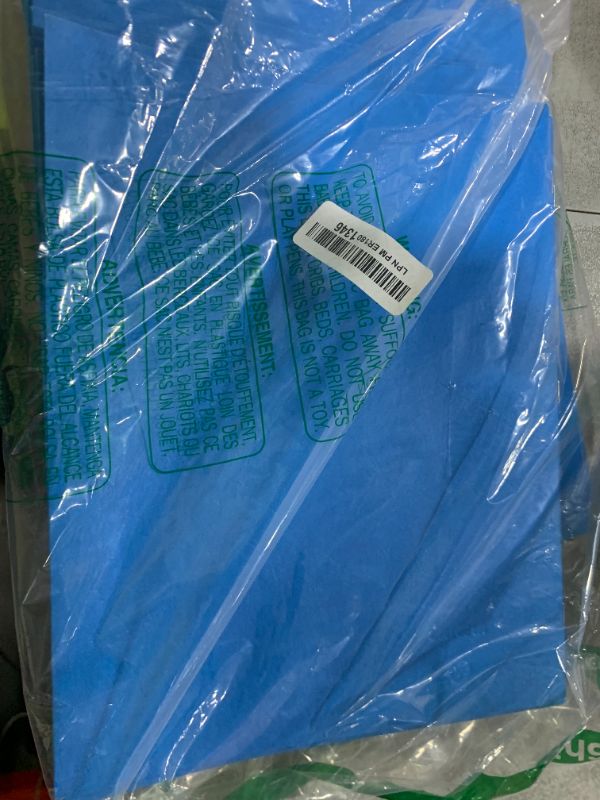 Photo 1 of Oxford Two-Pocket Folders w/Fasteners, Light Blue, Letter Size, 25 per Box (57701)