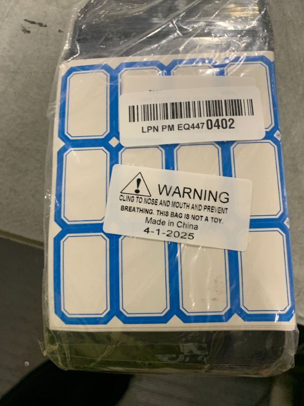 Photo 1 of 4X6 Resealable Bags 200 Pcs Mylar Bags for Food Storage Candy Packaging Black Mylar Bags with Window Reclosable Small Stand Up Pouches Edible Packaging for Small Business