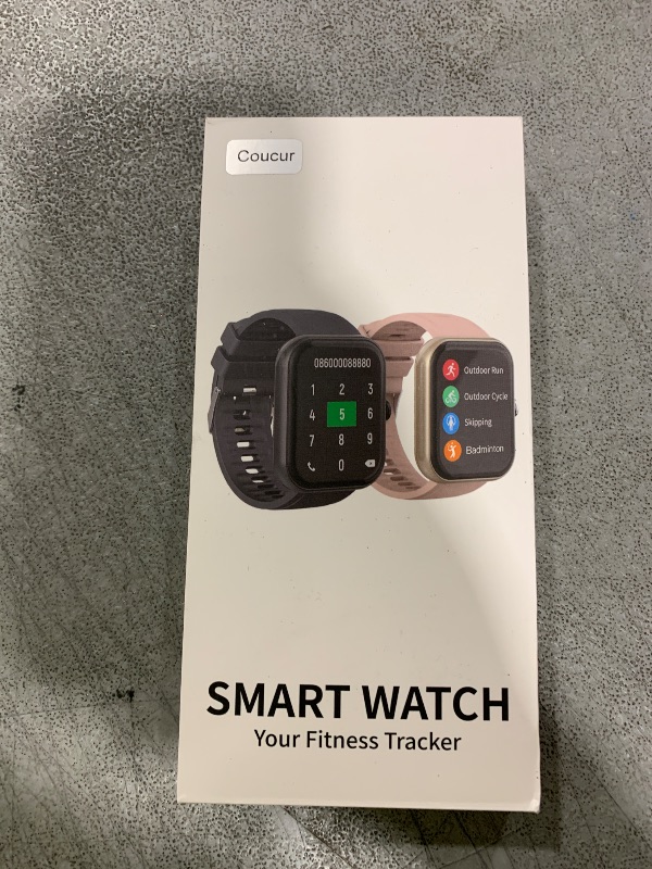 Photo 1 of Smart Watch for Men Women (Answer/Make Call), 1.96" HD Fitness Tracker Running Watch, IP68 Waterproof,Pedometer, Sleep/Step/Activity/Heart Rate Monitor,110+ Sport Mode Smartwatch for iOS Android Phone