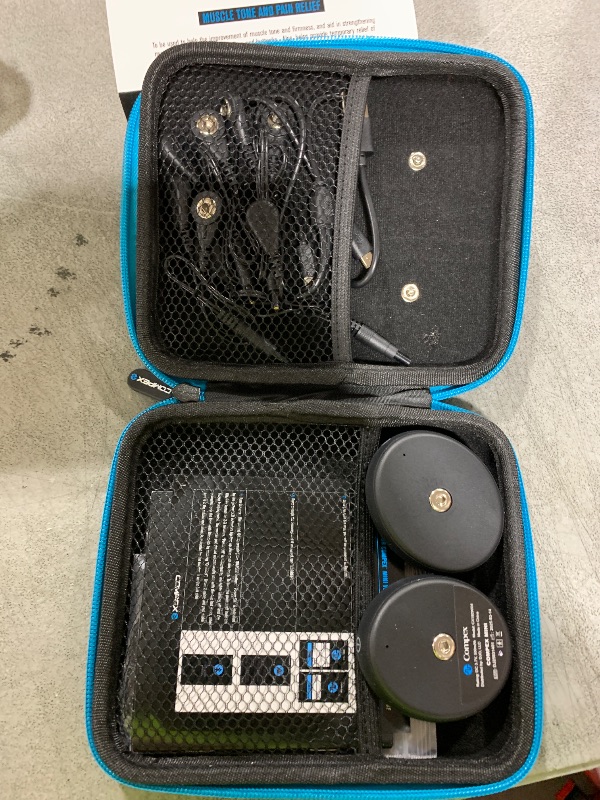 Photo 1 of Compex Mini Wireless Electric Muscle Stimulator EMS with Tens 2 Pods, Smartphone Compatible with Mobile App Apple & Android for Workouts & Training Log