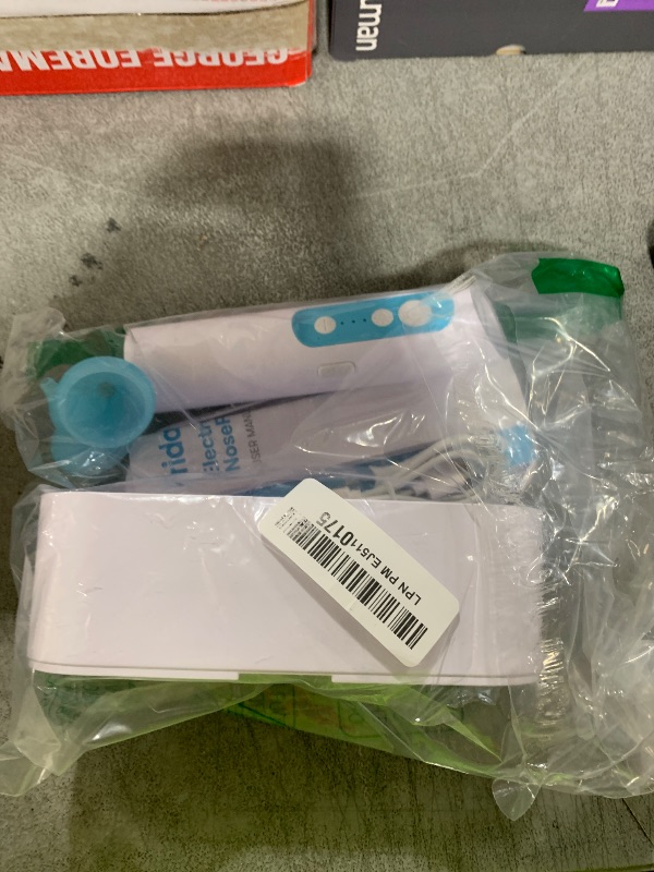 Photo 1 of Frida Baby Electric NoseFrida Nasal Aspirator for Baby, Nose Sucker for Baby & Toddler, Upgraded Nasal Aspirator for Congestion + Allergy Relief with 3 Suction Levels, 2 Silicone Tips, USB