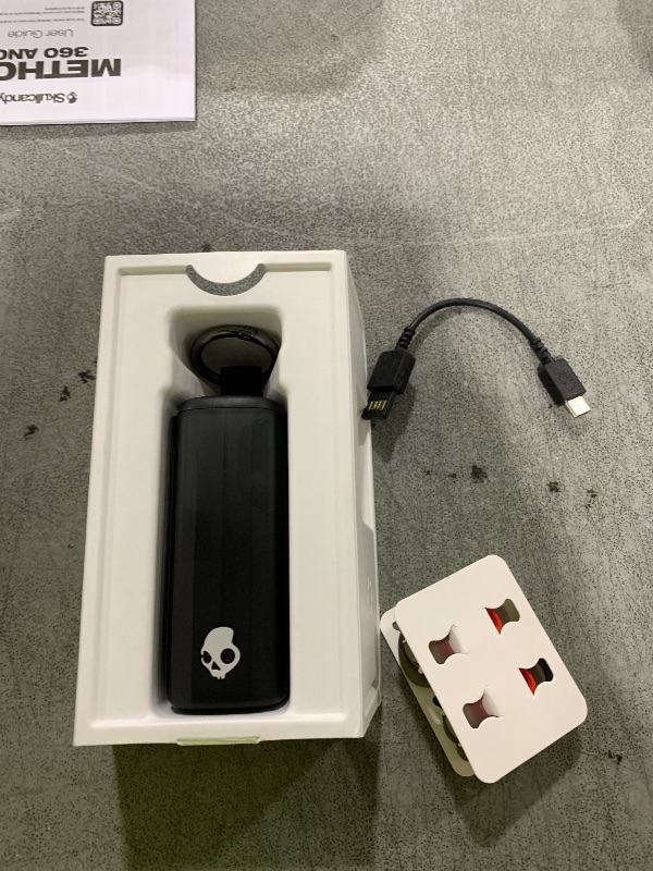 Photo 1 of Skullcandy Method 360 ANC Wireless Earbuds, Sound by Bose, Bluetooth Headphones, Premium Noise Cancelling, Up to 40 Hrs Battery, Sweat and Water Resistant, Microphone for iPhone Android - True Black