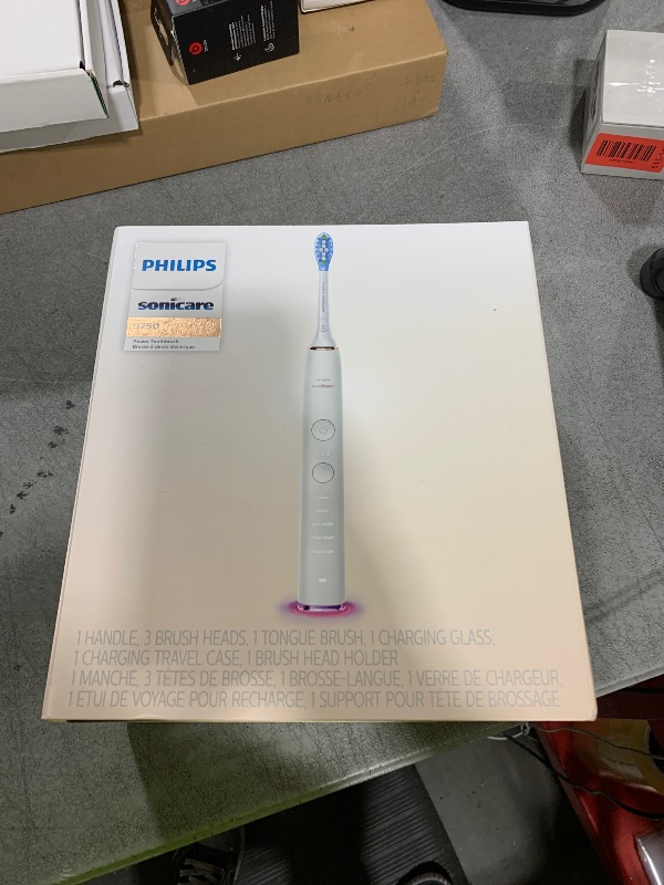 Photo 1 of Philips Sonicare DiamondClean Smart 9750 Rechargeable Electric Power Toothbrush, Rose Gold, HX9924/65
