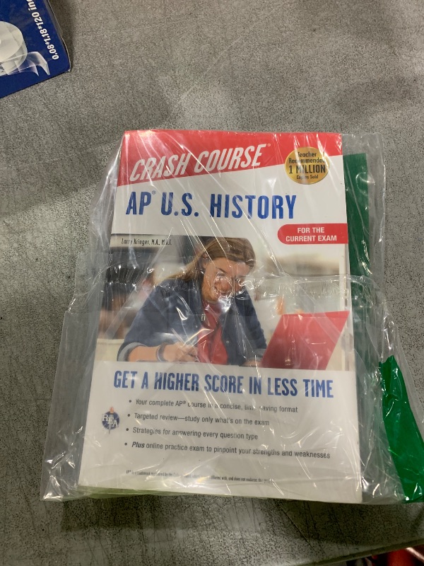 Photo 1 of AP U.S. History Crash Course, Book + Online: Get a Higher Score in Less Time (Advanced Placement (AP) Crash Course)